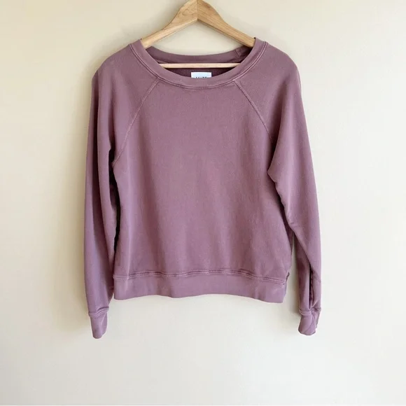 MATE The Label women’s crew neck sweatshirt pullover size small sustainable - Picture 4 of 5